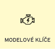 modelové klíče